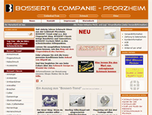 Tablet Screenshot of bossert-schmuck.de